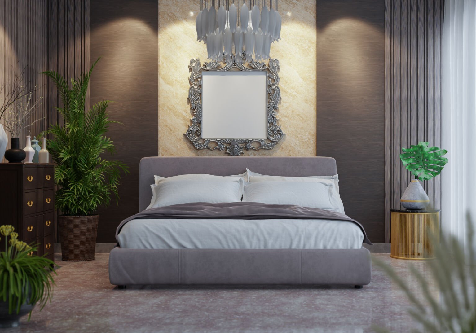 luxury bedroom interior design